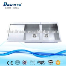 DS11650 foster pia de cozinha de aço inoxidável undermount duplo escorredor
